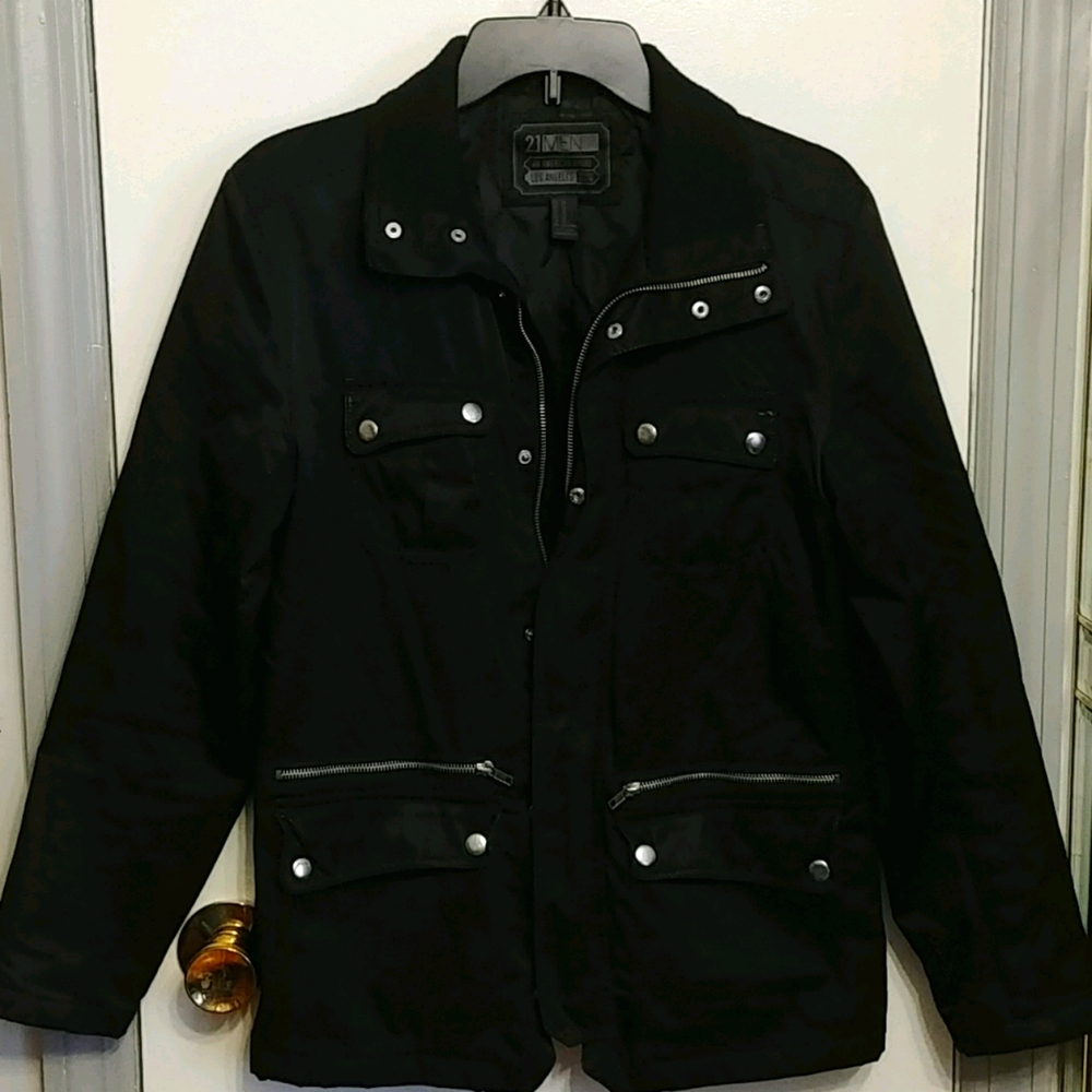 Men's Forever 21 Black Jacket